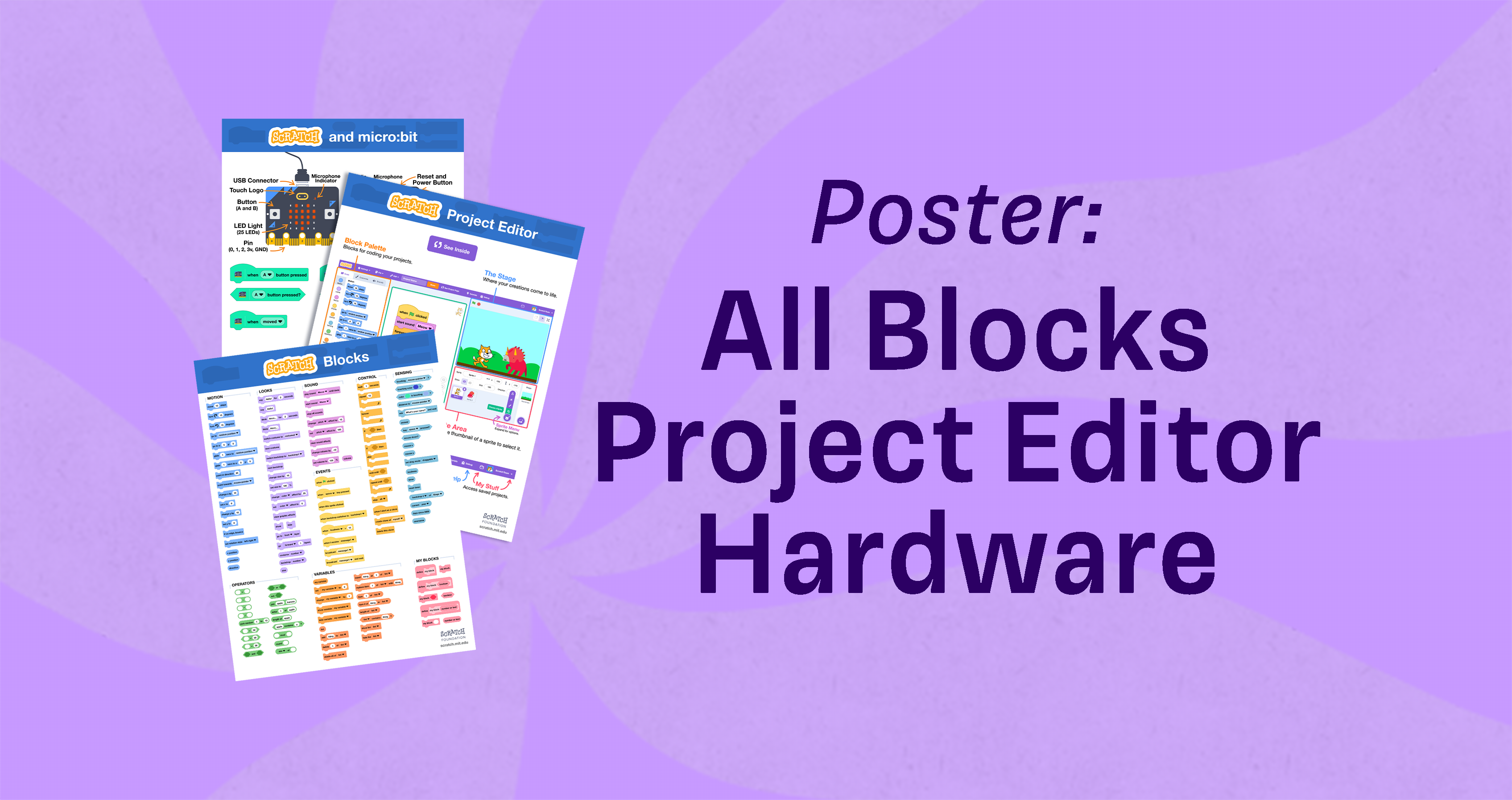 Poster: All Blocks, Project Editor, Hardware